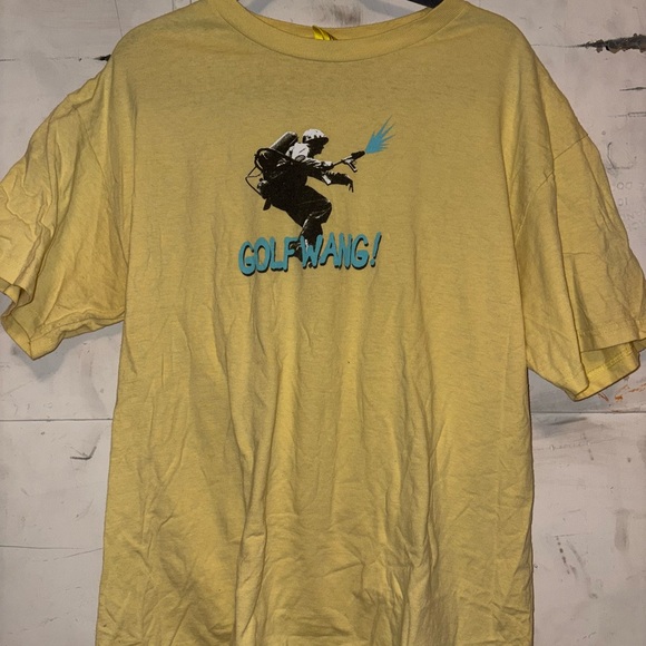 Golf Wang Light Yellow Graphic Tee - Picture 1 of 1
